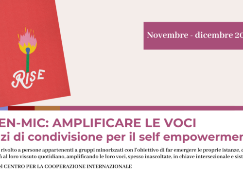 Open-mic: amplificare le voci. Spazi di condivisione per il self empowerment